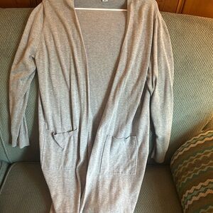 Amazon Essentials Heather Gray Cardigan